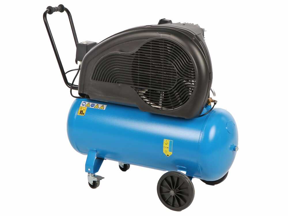ABAC EXP A49B 90 CT3 – Compresor de aire eléctrico trifásico de correa – Motor 3 HP – 90 L – Image 4