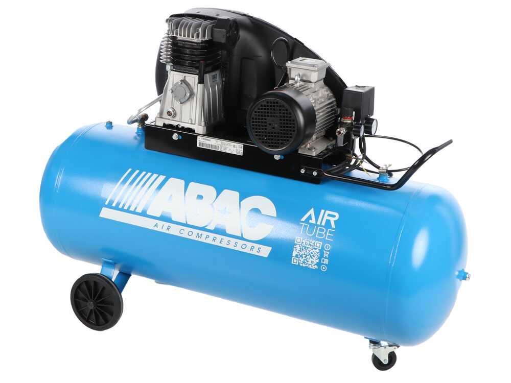 ABAC EXT A39B 270 CT4 – Compresor de aire eléctrico trifásico de correa – Motor 4 HP – 270 L – Image 3