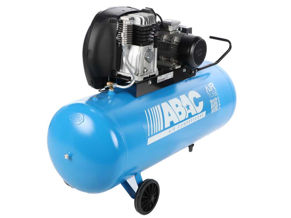 ABAC EXT A39B 270 CT4 – Compresor de aire eléctrico trifásico de correa – Motor 4 HP – 270 L – Image 4