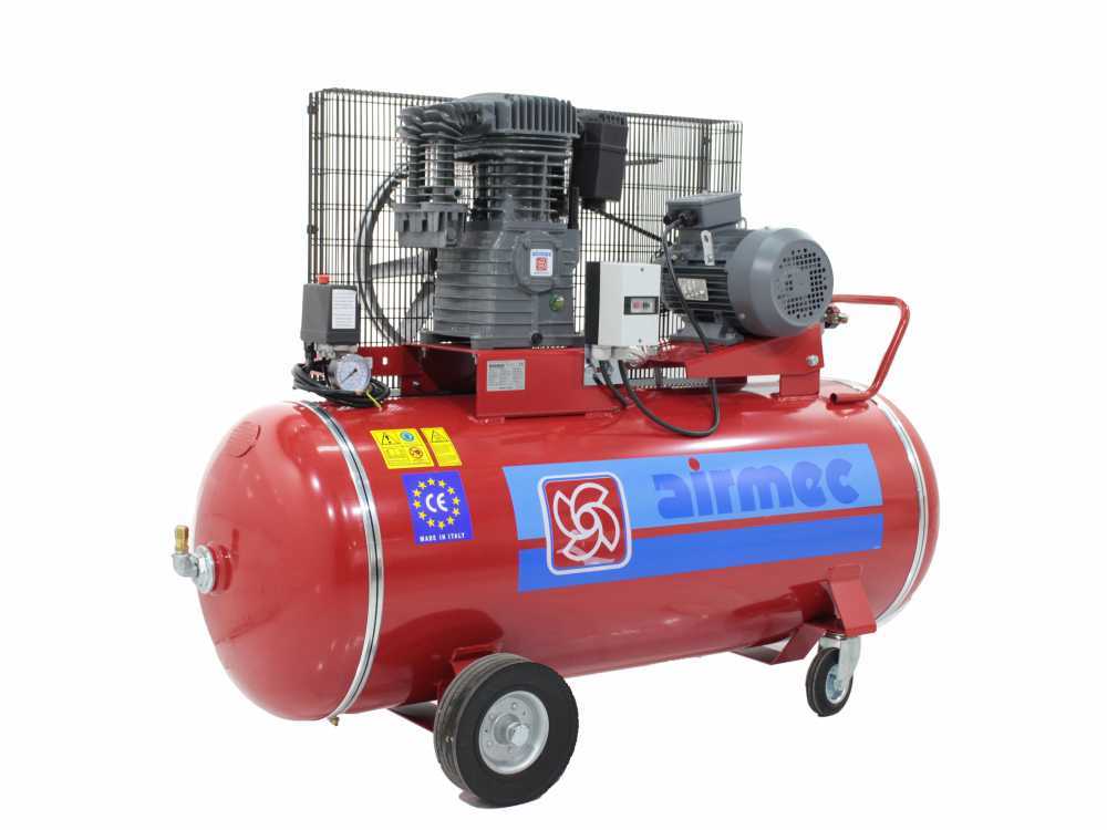Airmec CR 304 K28+S – Compresor de aire de correa – Motor eléctrico trifásico – depósito 270 l – Image 3