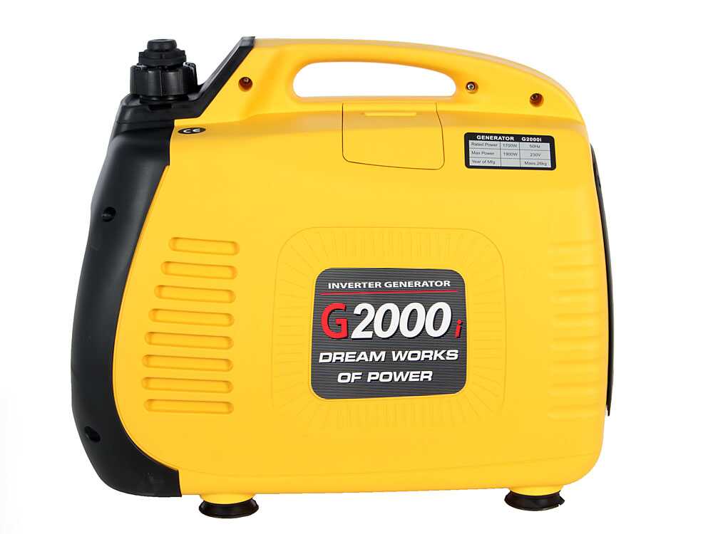 AMA G2000i – Generador de corriente silencioso portátil inverter 1.9 kW – Continua 1.7 kW Monofásica – Image 3