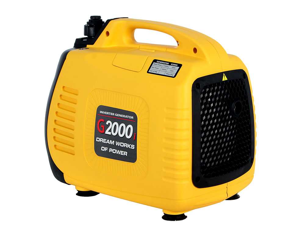 AMA G2000i – Generador de corriente silencioso portátil inverter 1.9 kW – Continua 1.7 kW Monofásica – Image 4
