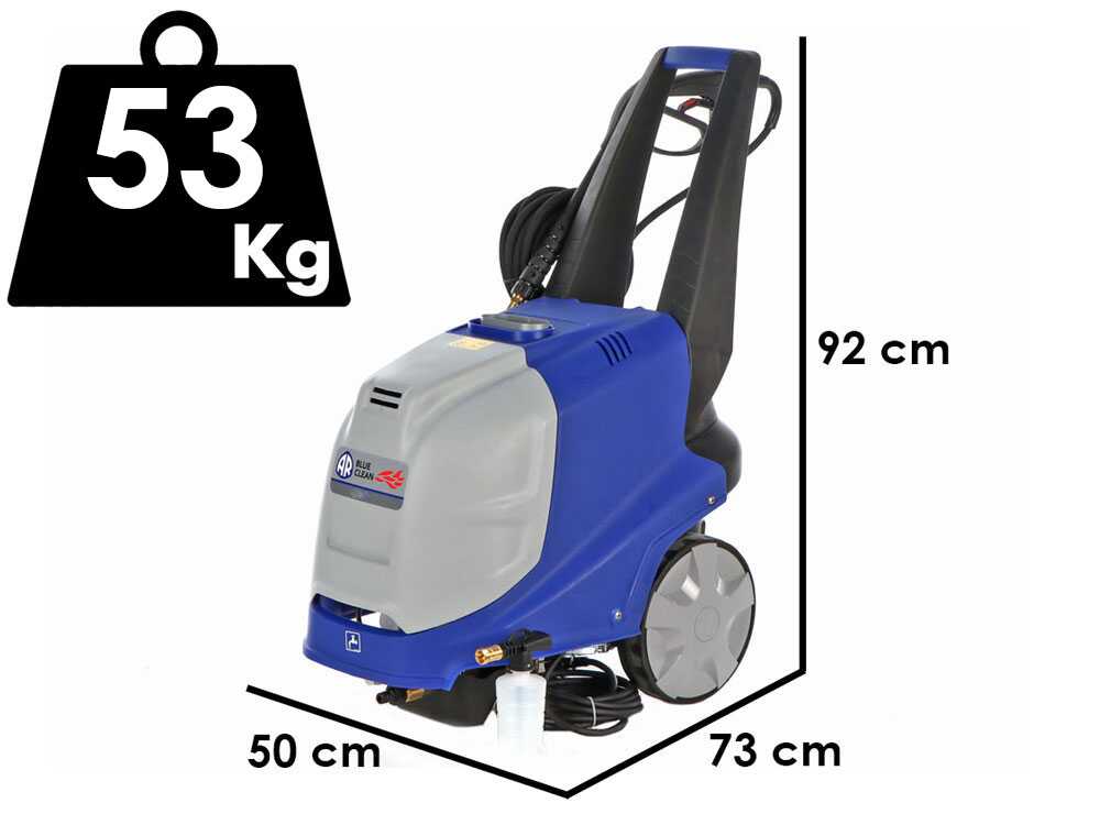 Annovi & Reverberi 4590 – Hidrolimpiadora de agua caliente – 160 bar – 500 l/h