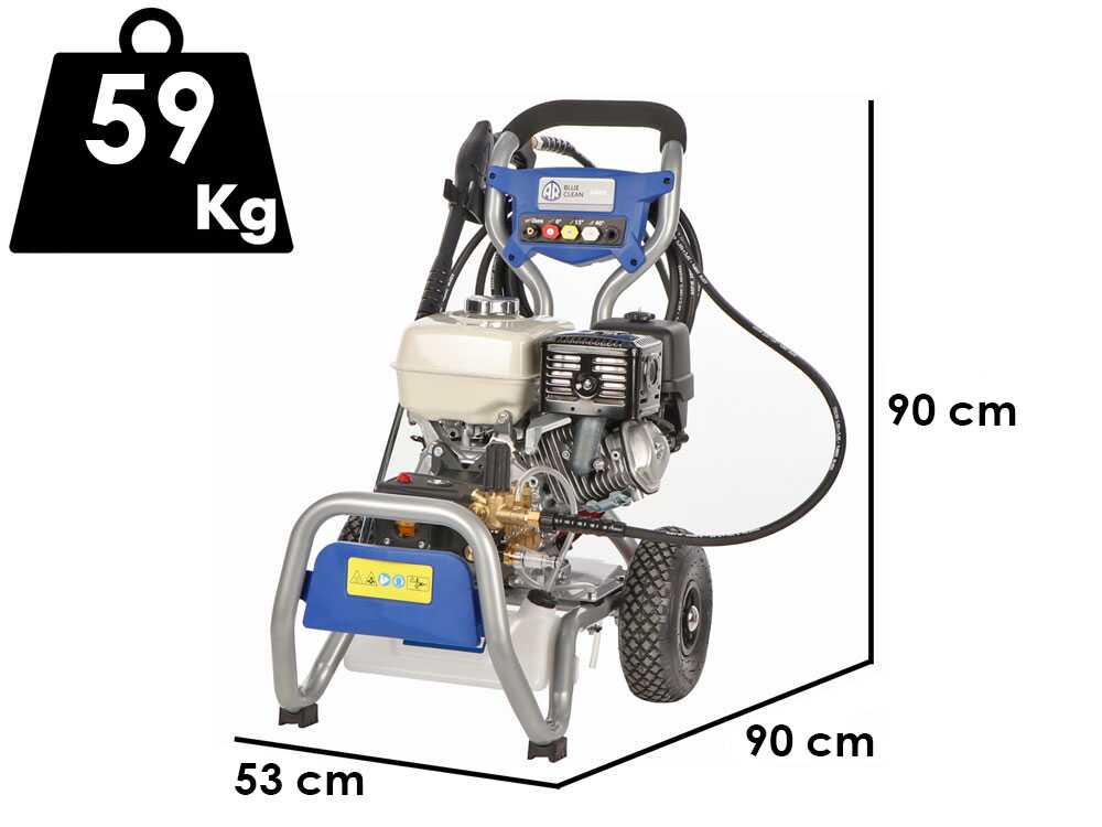 Annovi & Reverberi AR 1480 – Hidrolimpiadora de gasolina – 280 bar – 960 l/h – motor Honda GX 390 de gasolina
