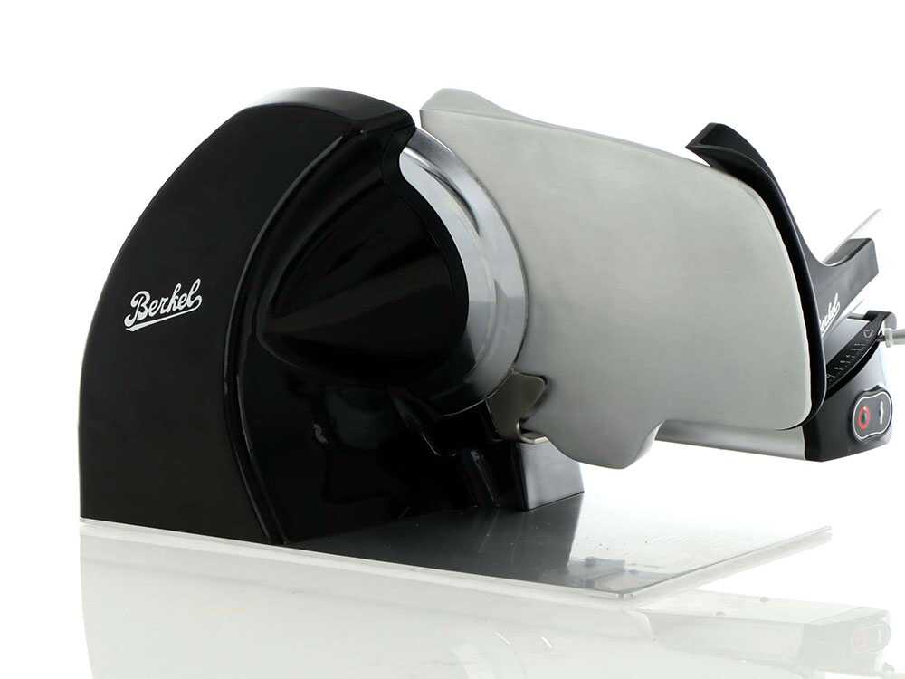 Berkel Home Line Plus 250 Negra – Cortadora de fiambre con cuchilla 250 mm – Image 3