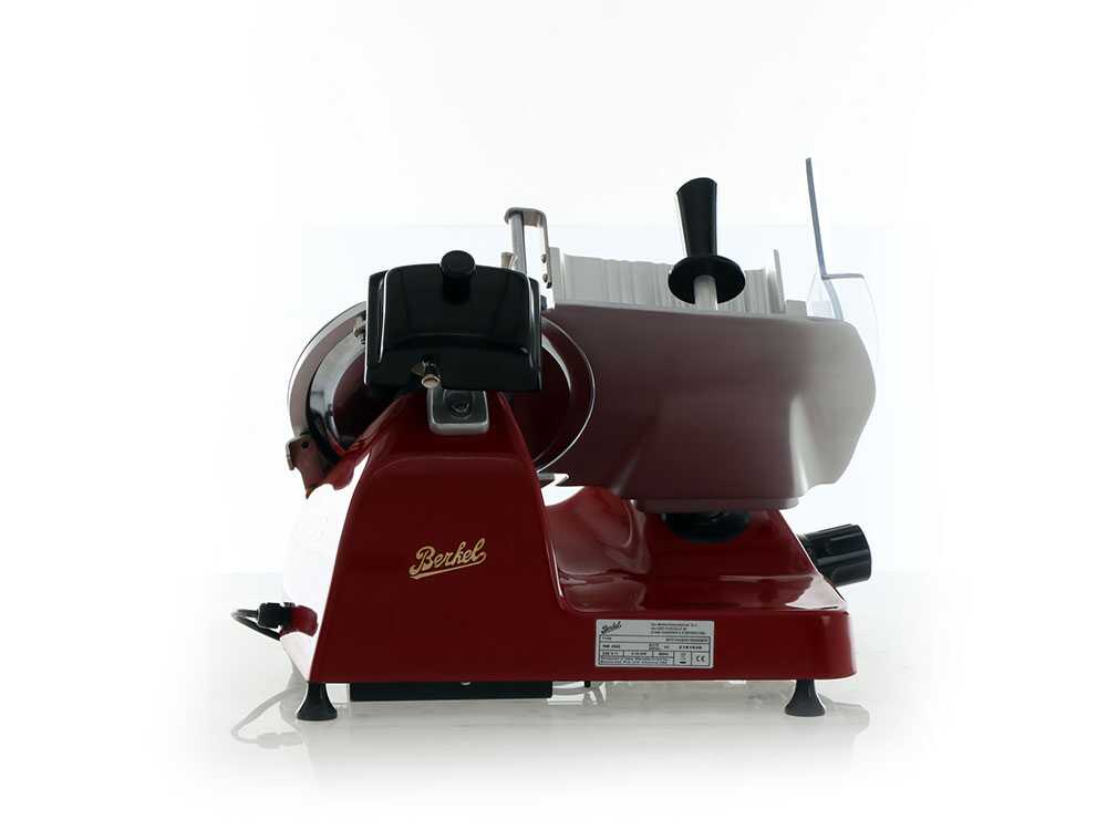 Berkel Pro Line XS25 Roja – Cortadora de fiambre con cuchilla de acero cromado de 250 mm – Image 4