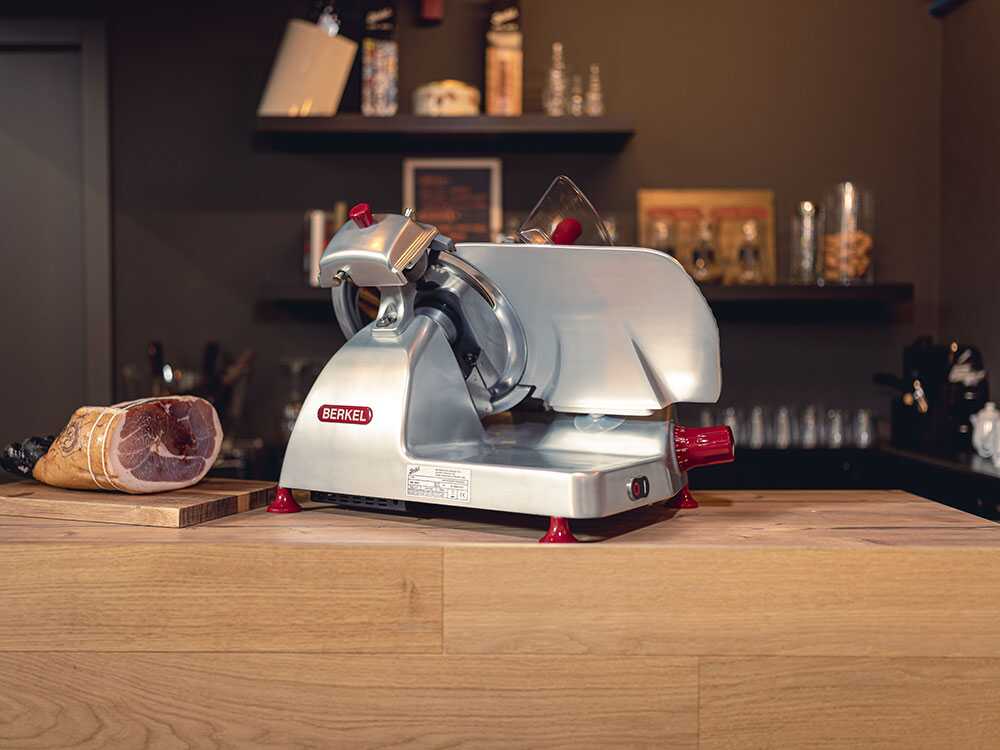 Berkel Pro Line XS30 Total Grey – Cortadora de fiambre con cuchilla de acero cromado de 300 mm – Image 4