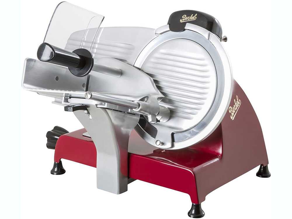 BERKEL Red Line 250 ROJA – Cortadora de fiambre con cuchilla de acero cromado de 250 mm – Image 4