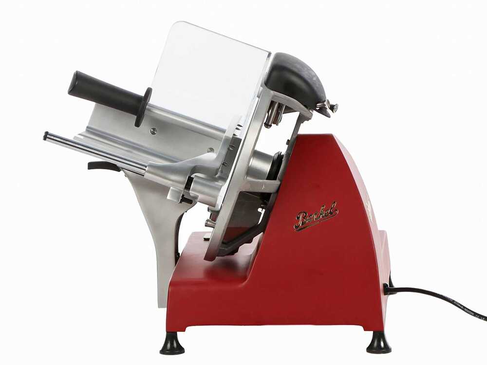 Berkel Red Line 250 Rojo Mate – Cortadora de fiambre con cuchilla de acero de 250 mm – Image 4