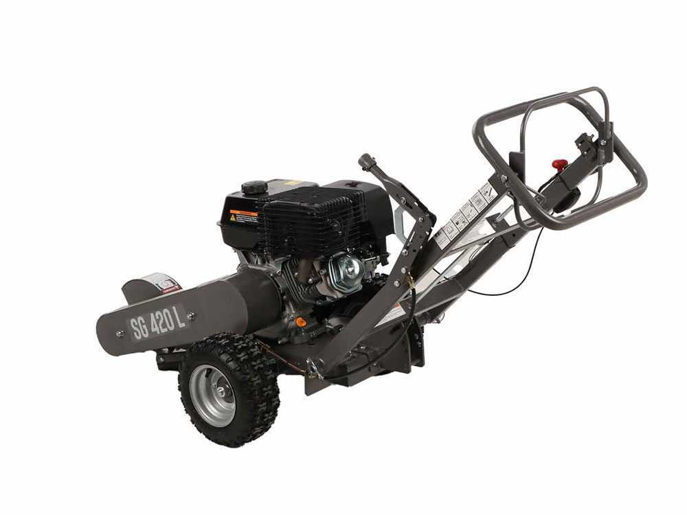 BlackStone SG 420 L – Destoconadora – Motor Loncin de 420cc – Rotor de corte con 8 fresas de carburo de tungsteno – Image 4