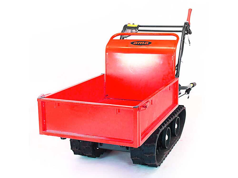 Carretilla de orugas con motor AMA TAG300T con caja extensible y capacidad 300 kg – Image 4