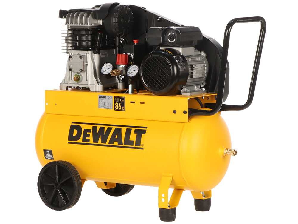DeWalt DXCMB2M50HE – Compresor de aire eléctrico monofásico de correa – Motor 2 HP – 50 L – Image 4