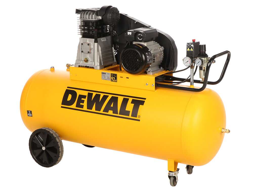 DeWalt DXCMB3M201HE – Compresor de aire eléctrico monofásico de correa – Motor 3 HP – 200 L – Image 4