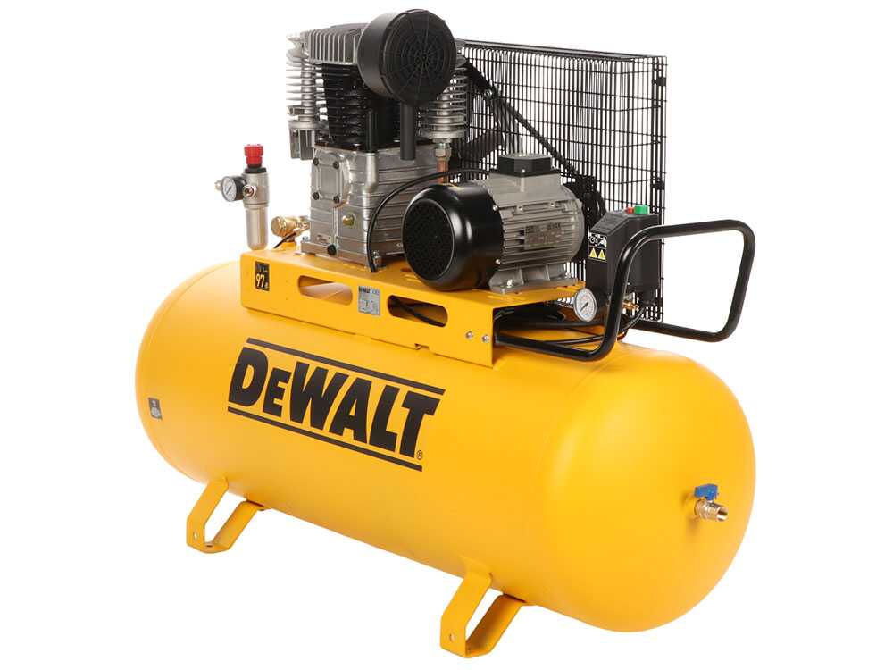 DeWalt DXCMB4T200HCE – Compresor de aire eléctrico trifásico de correa – Motor de 4 HP – 200 L – Image 4