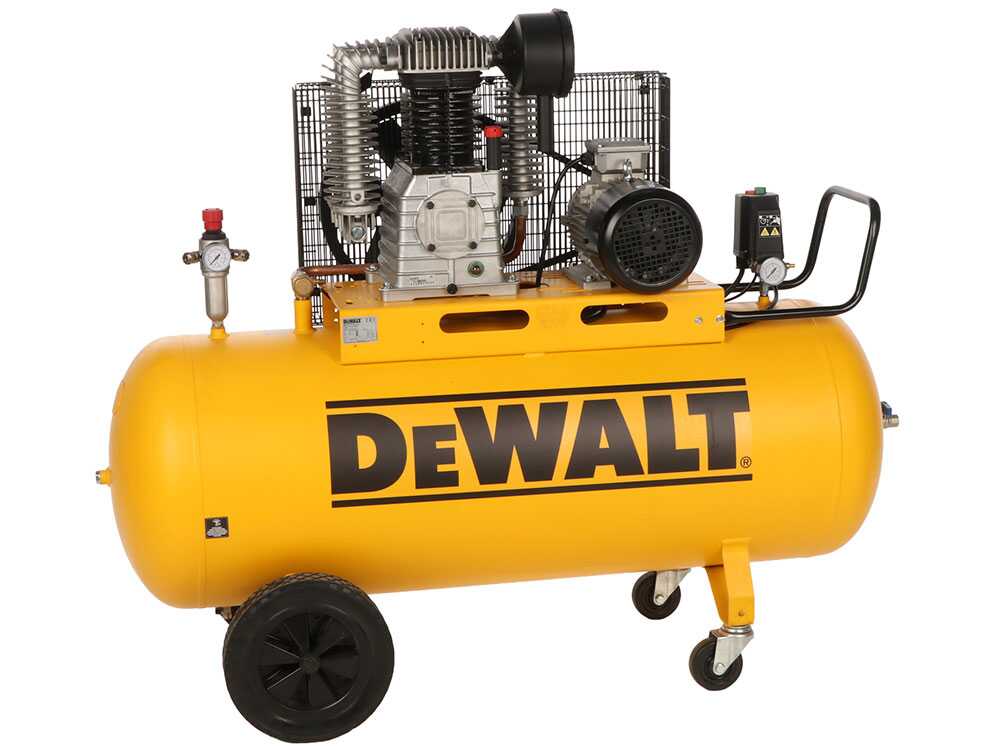 DeWalt DXCMB55T271HCE – Compresor de aire eléctrico trifásico de correa – Motor de 5,5 HP – 270 L – Image 4