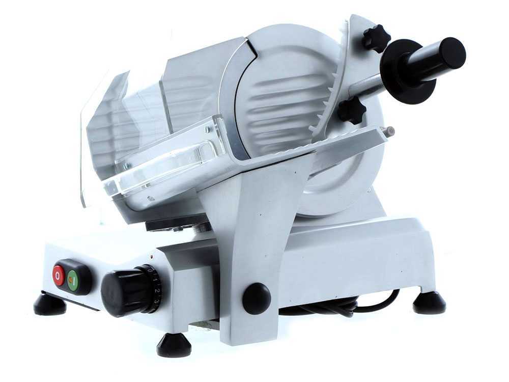 FAC F195 -Cortadora de fiambre con cuchilla de 195 mm – Afilador de serie – 132 W – Image 3