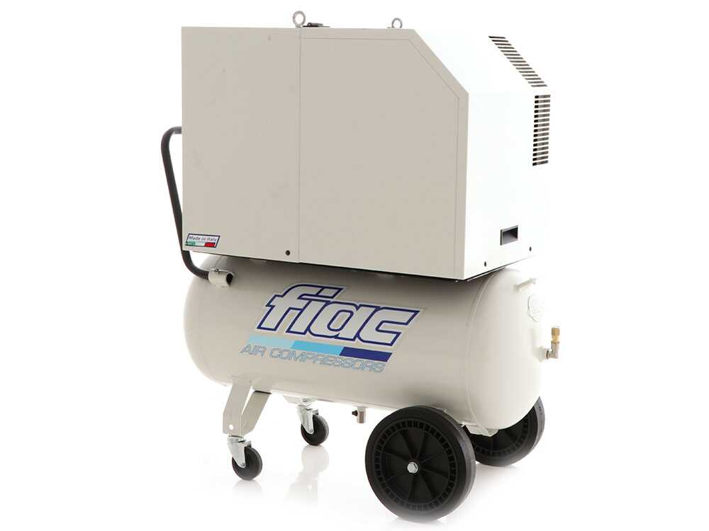 FIAC Silent AB90/360M – Compresor de aire eléctrico monofásico de correa – Motor 3 HP – 90 L – Image 3