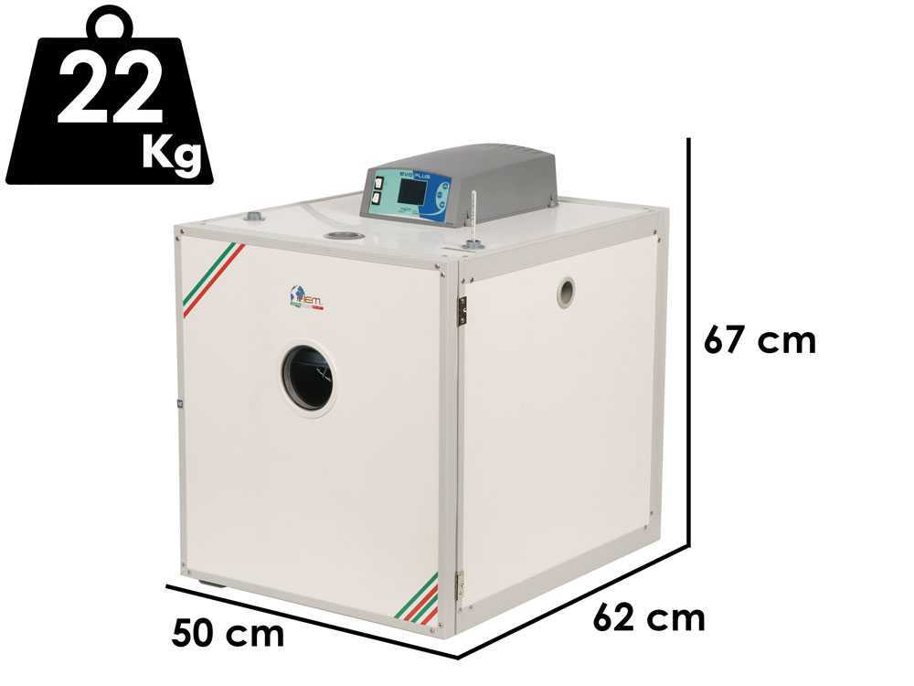 FIEM MG140/200 Rural EVO PLUS – Incubadora de huevos automática – 140 huevos