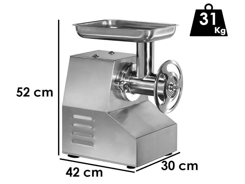 FIMAR TC22TS – Picadora de carne eléctrica – estructura y grupo de trituración en aluminio- 400V