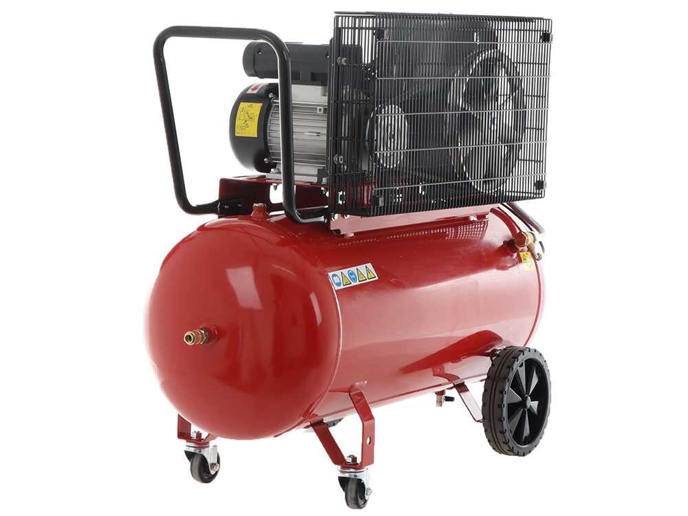Fini Advanced MK 102-100-2M – Compresor de aire eléctrico monofásico de correa – Motor 2 HP – 100 L – Image 3
