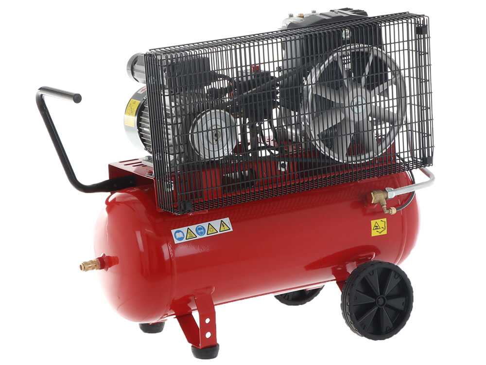 Fini Advanced MK 102-50-2M – Compresor de aire eléctrico monofásico de correa – Motor 2 HP – 50 L – Image 4