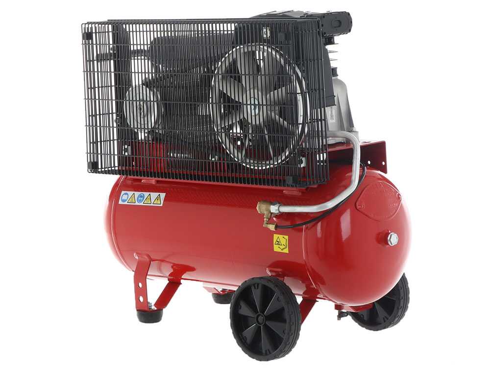 Fini Advanced MK 102-50-2M – Compresor de aire eléctrico monofásico de correa – Motor 2 HP – 50 L – Image 3