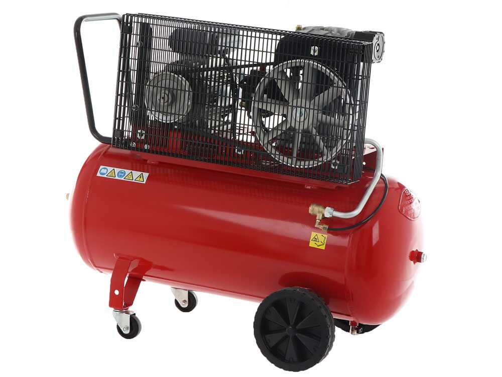 Fini Advanced MK 103-100-3M – Compresor de aire eléctrico monofásico de correa – Motor 3 HP – 100 L – Image 3