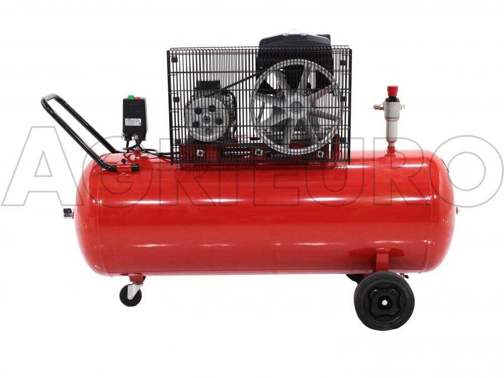 Fini Advanced MK 113-200-4 – Compresor de aire eléctrico trifásico de correa – Motor 4 HP – 200 L – Image 4