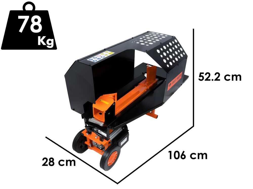 Forest Master FM16 – Rajadora de leña eléctrica – Horizontal – Image 2