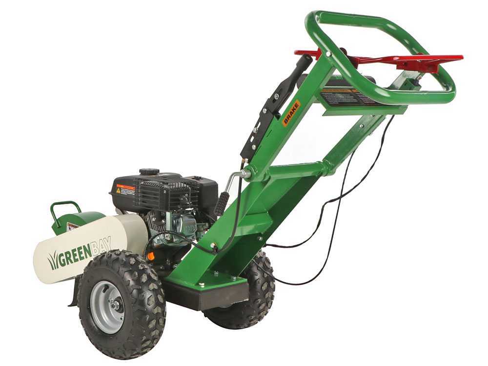 GreenBay Deep L-200 – Destoconadora – Motor Loncin 196 cc – Rotor de corte con 8 fresas de carburo de tungsteno – Image 3