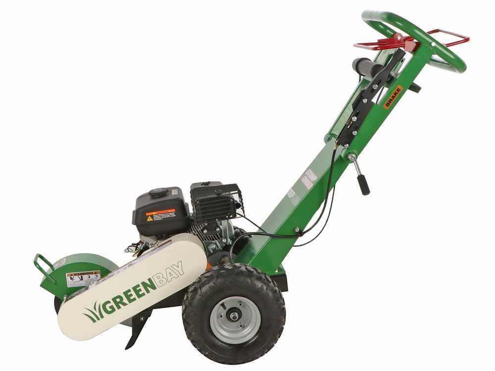 GreenBay Deep L-200 – Destoconadora – Motor Loncin 196 cc – Rotor de corte con 8 fresas de carburo de tungsteno – Image 4