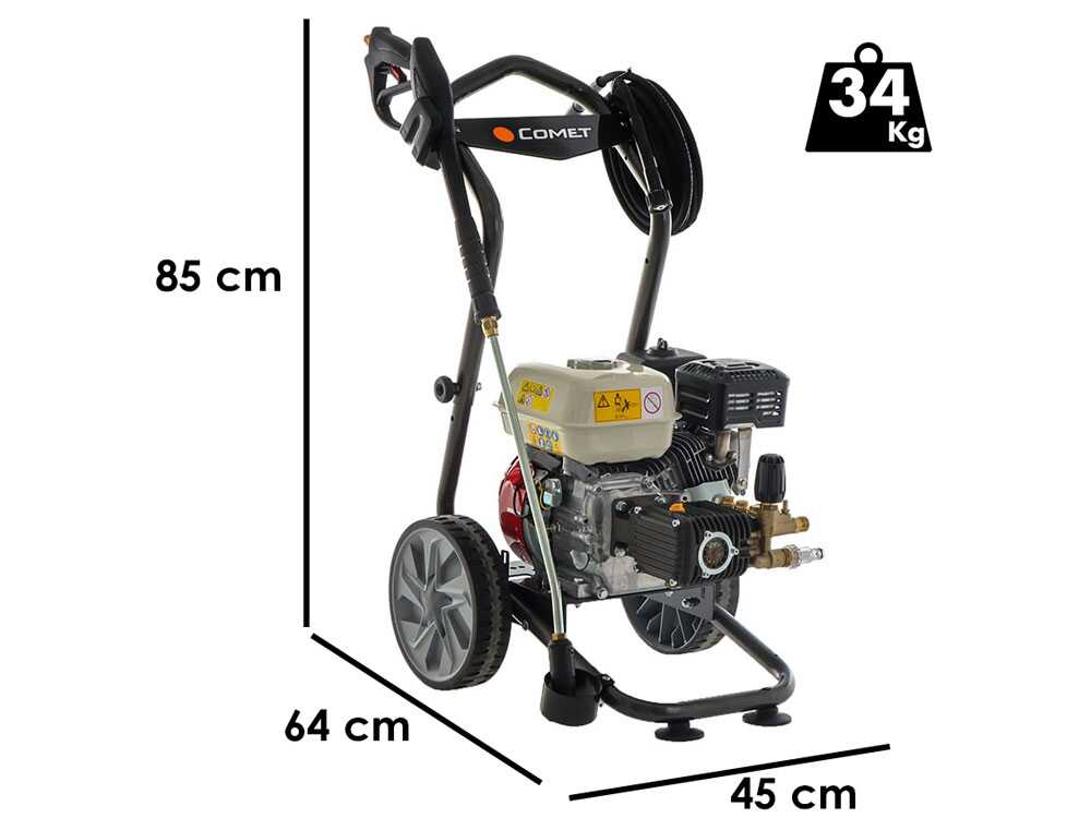 Hidrolimpiadora de gasolina Comet FDX Blade S 13/180 – Motor Honda GX200