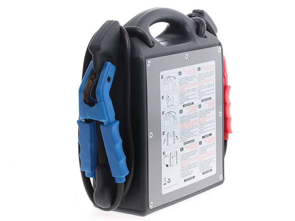 Intec BOM12-L – Arrancador profesional 12V – portátil y de batería – corriente de arranque 1650A – Image 4