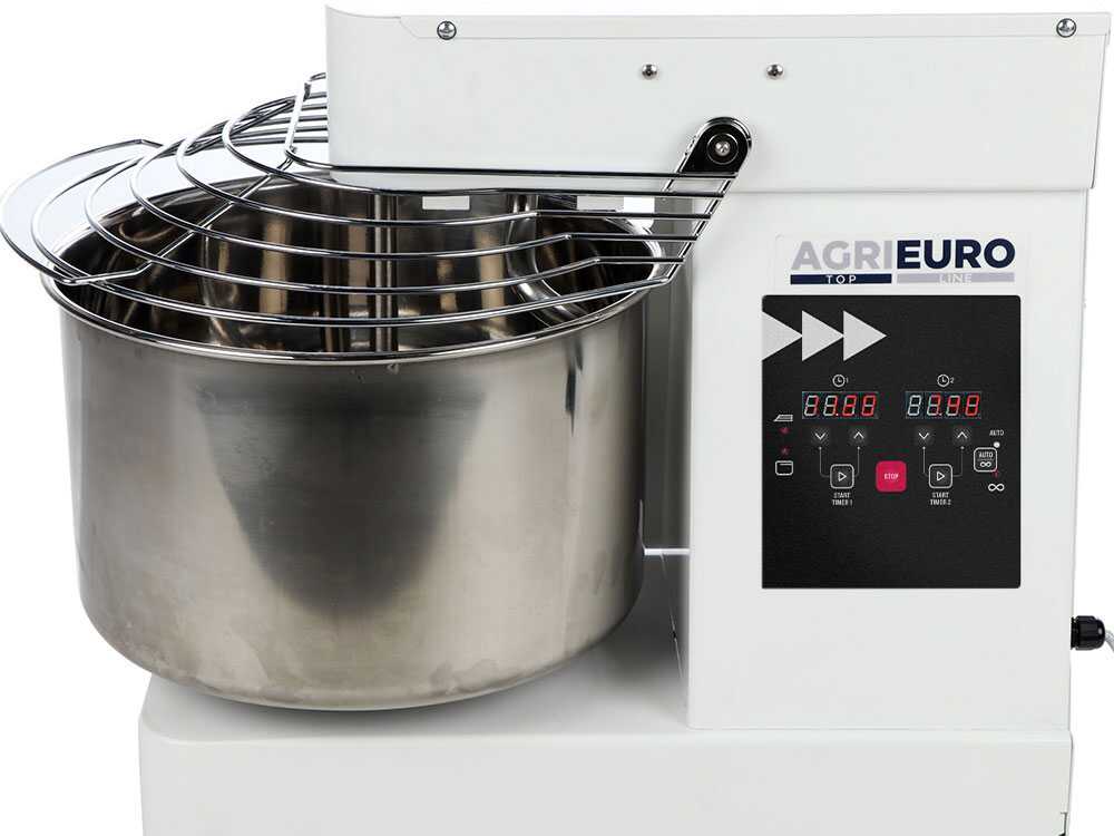 Mixer 5000 T-2G DIG – Amasadora de espiral – 40 Kg trifásica de 2 velocidades – Pantalla digital