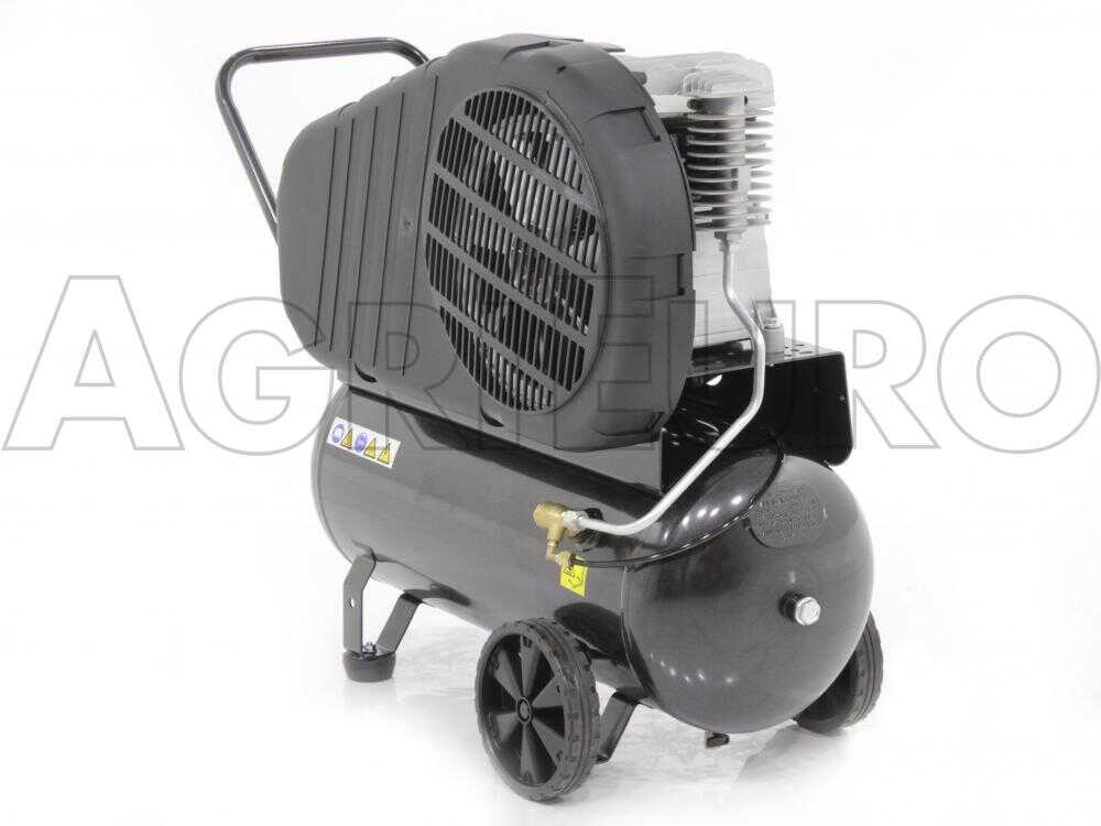 Nuair B 2800B/2M/50 TECH – Compresor eléctrico monofásico de correa – Motor 2 HP – 50 L – Image 3