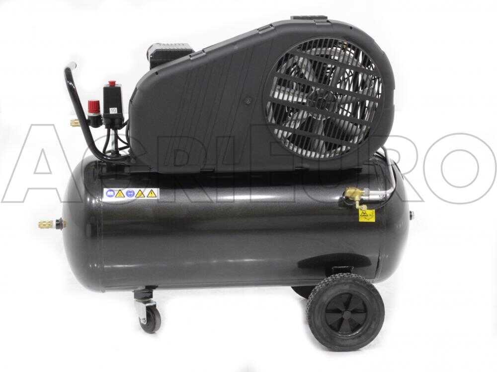 Nuair B2800 /100 CM2 – Compresor de aire eléctrico monofásico de correa – Motor 2 HP – 100 L – Image 3