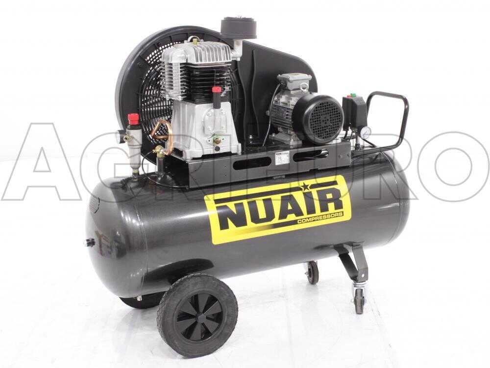 Nuair NB/5,5CT/270 – Compresor de aire eléctrico trifásico de correa – Motor 5.5 HP – 270 L – Image 4