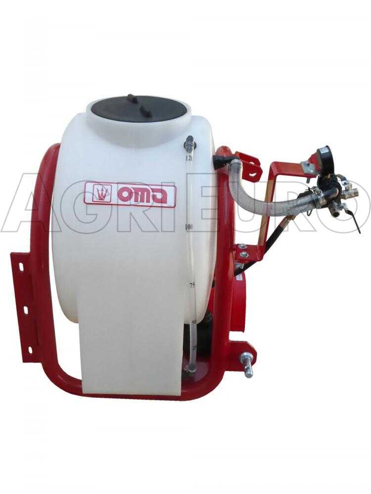 Oma 100 L – Pulverizador suspendido para tractorbomba – bomba A&R 252