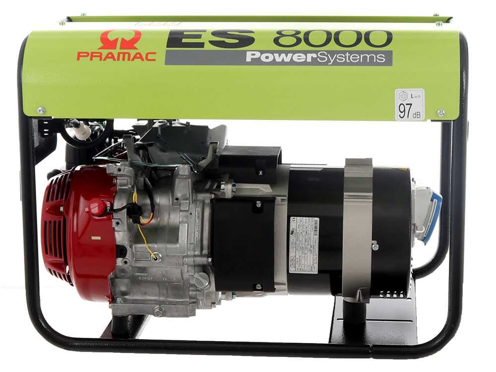 Pramac ES 8000 – Generador de corriente 6.4 kW – Continua 5.4 kW Monofásica – Image 3