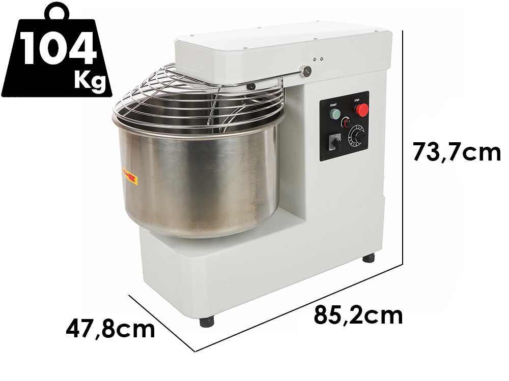 Prismafood iLine SFMC 40 VAR – Amasadora de espiral – Capacidad 33 kg – Monofásica