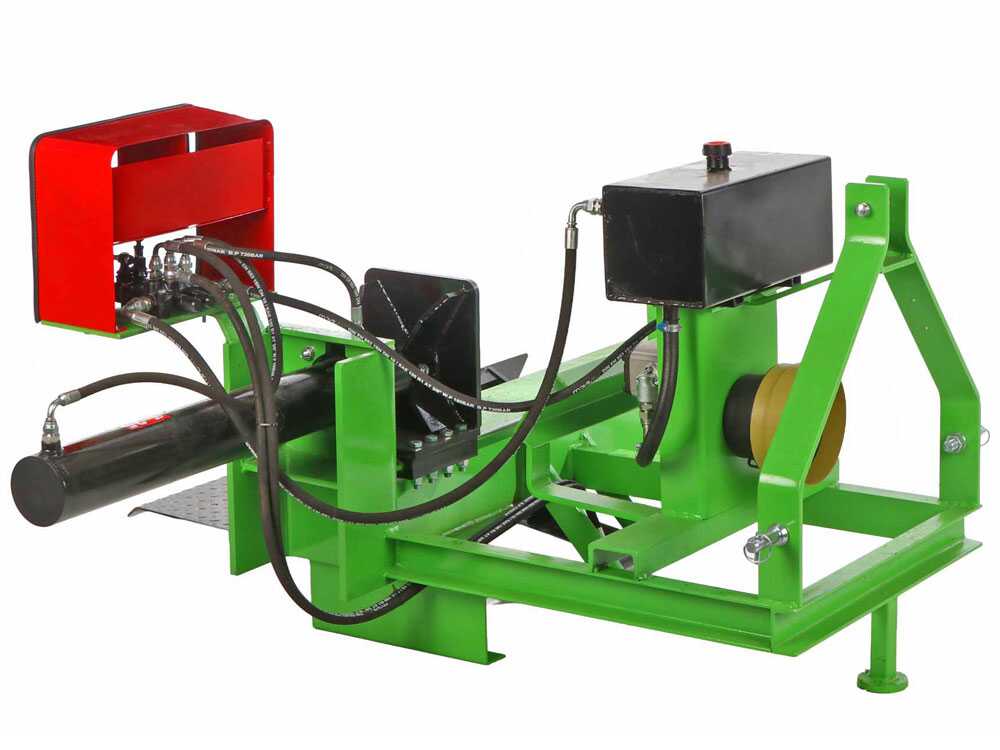 Seven Italy 25T – Rajadora de leña para tractor – Horizontal – Plataforma de carga hidráulica – Image 3