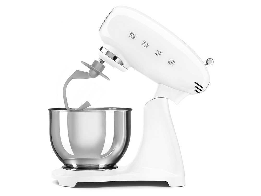 Smeg Full Color Blanco – Amasadora Planetaria – Cuba de acero inoxidable de 4,8 litros – Image 4