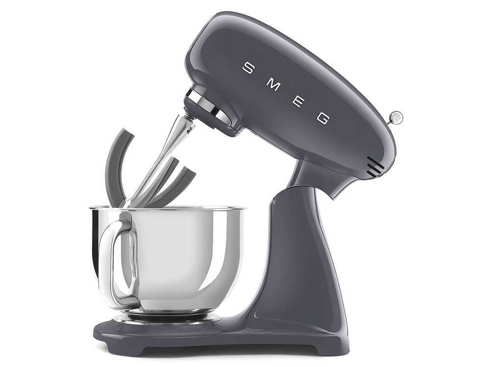 Smeg Full Color Gris – Amasadora Planetaria – Cuba de acero inoxidable de 4,8 litros – Image 4