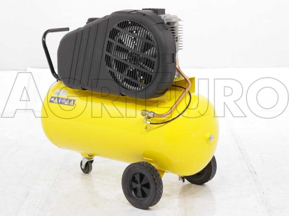 Stanley B 345/10/100 – Compresor de aire eléctrico monofásico de correa – Motor 3 HP – 100 L – Image 4