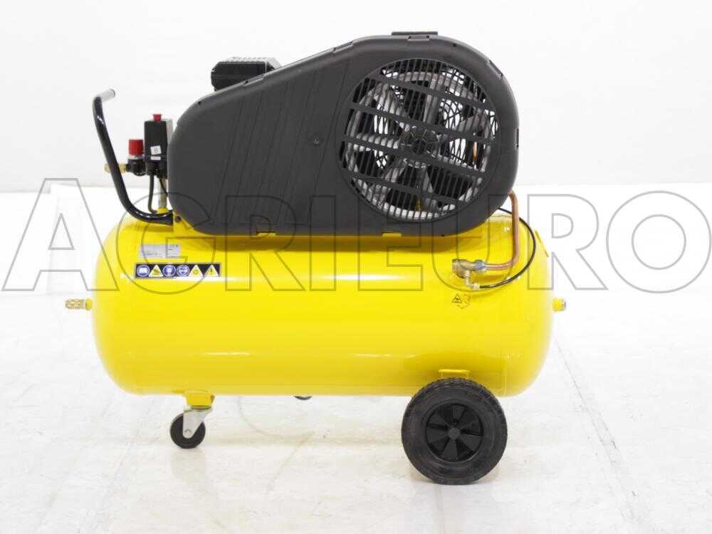 Stanley B 345/10/100 – Compresor de aire eléctrico monofásico de correa – Motor 3 HP – 100 L – Image 3