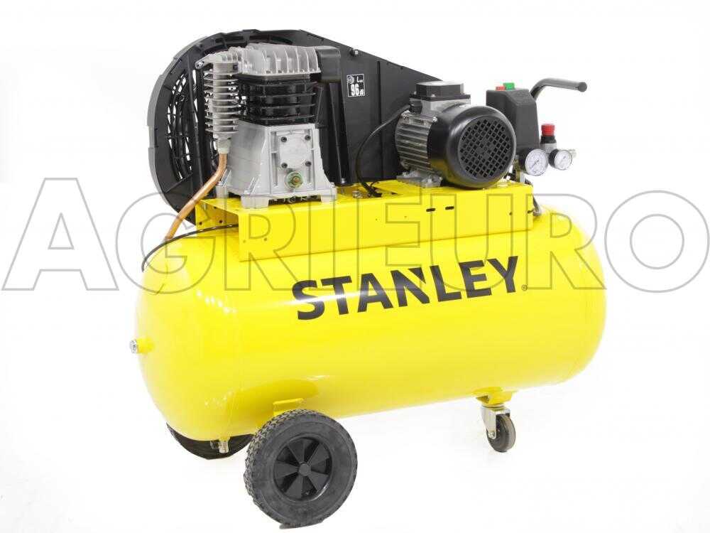Stanley B 345/10/100 T – Compresor de aire eléctrico trifásico de correa – Motor 3 HP – 100 L – Image 4