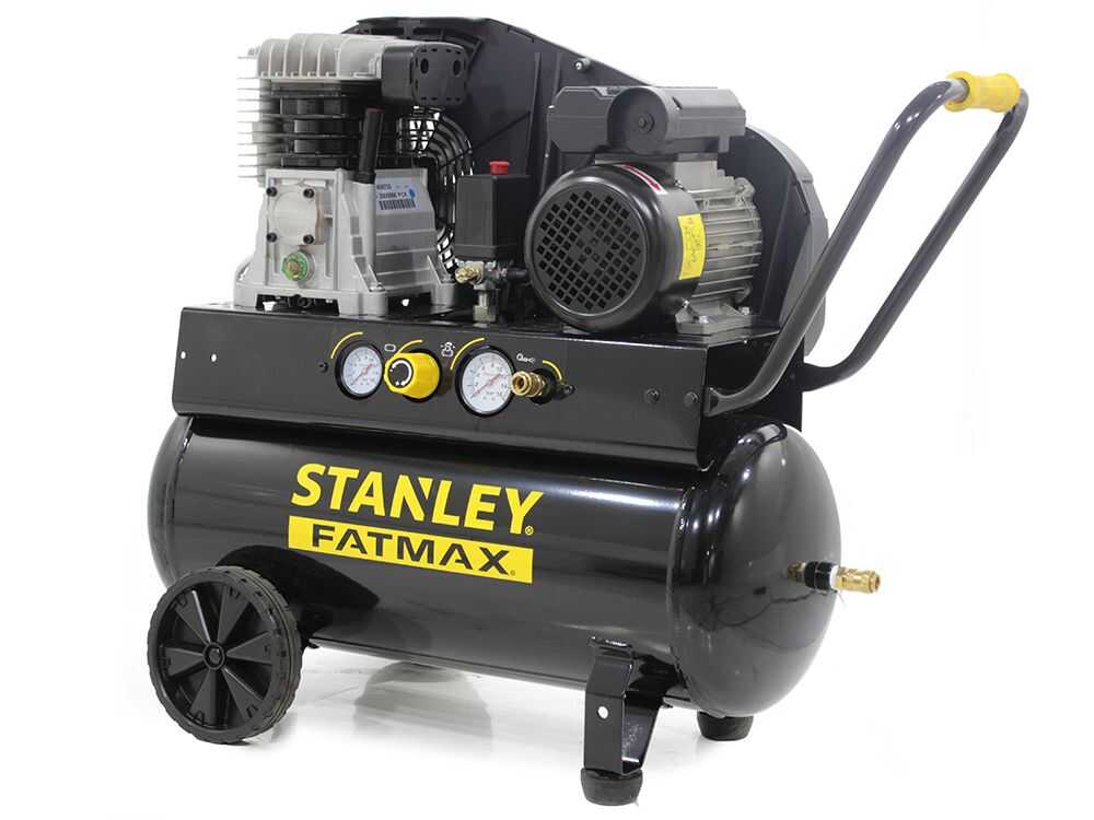 Stanley Fatmax B 255/10/50 – Compresor de aire eléctrico monofásico de correa – Motor 2 HP – 50 L – Image 3