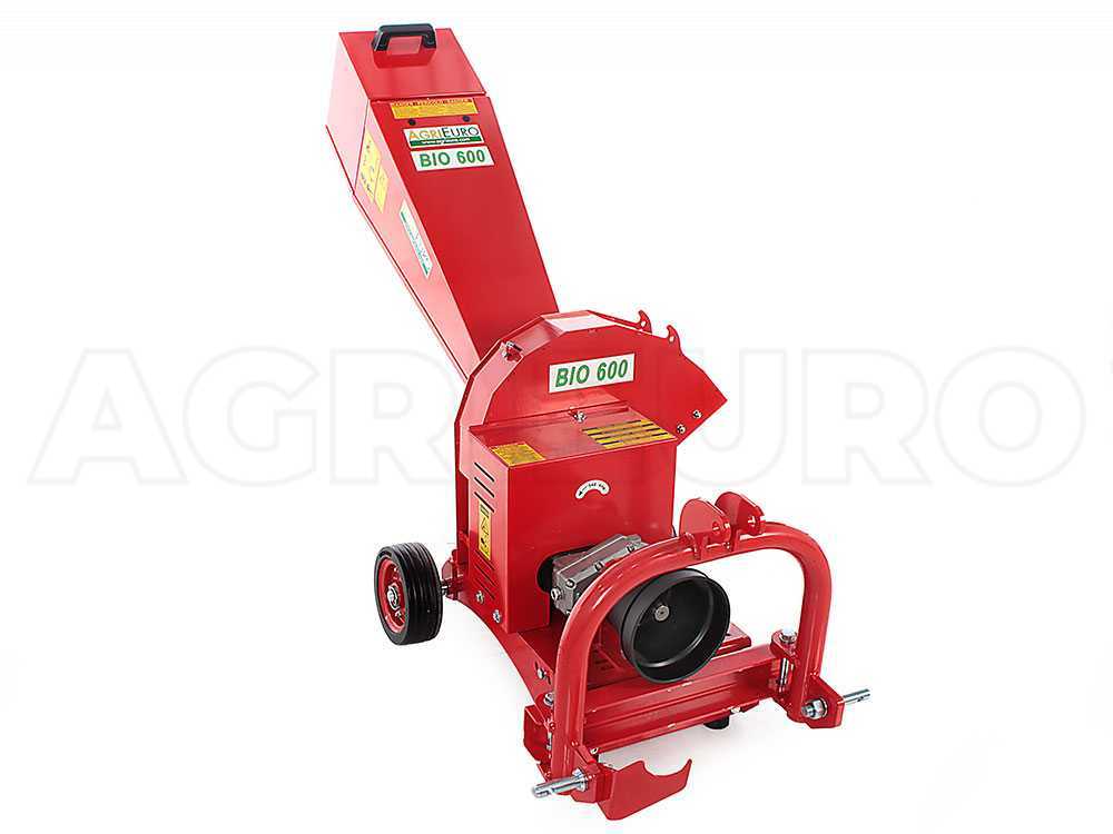 Top Line BIO 600 3 P – Biotrituradora para tractor – Enganche de 3 puntos