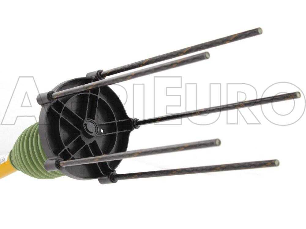 Vareador de aceitunas eléctrico de batería Oliviero Light 2.0 con pértiga fija en aluminio de 180 cm – Image 3