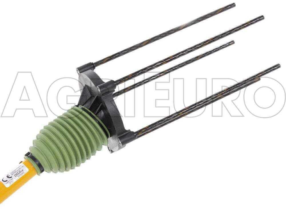 Vareador de aceitunas eléctrico de batería Oliviero Light 2.0 con pértiga fija en aluminio de 180 cm – Image 4